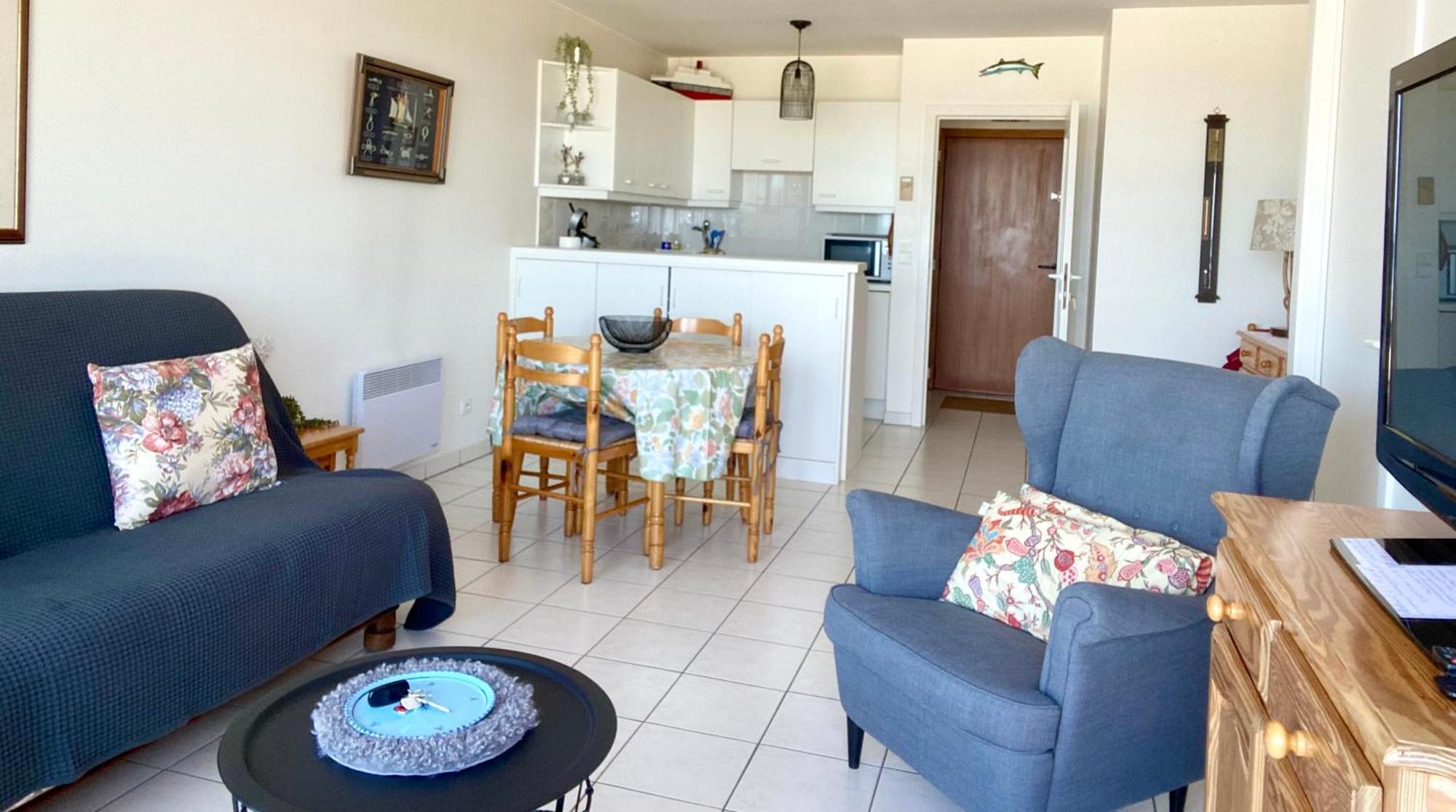 Appartement Vue Frontale Mer, 4 Personnes Bray-Dunes Extérieur photo